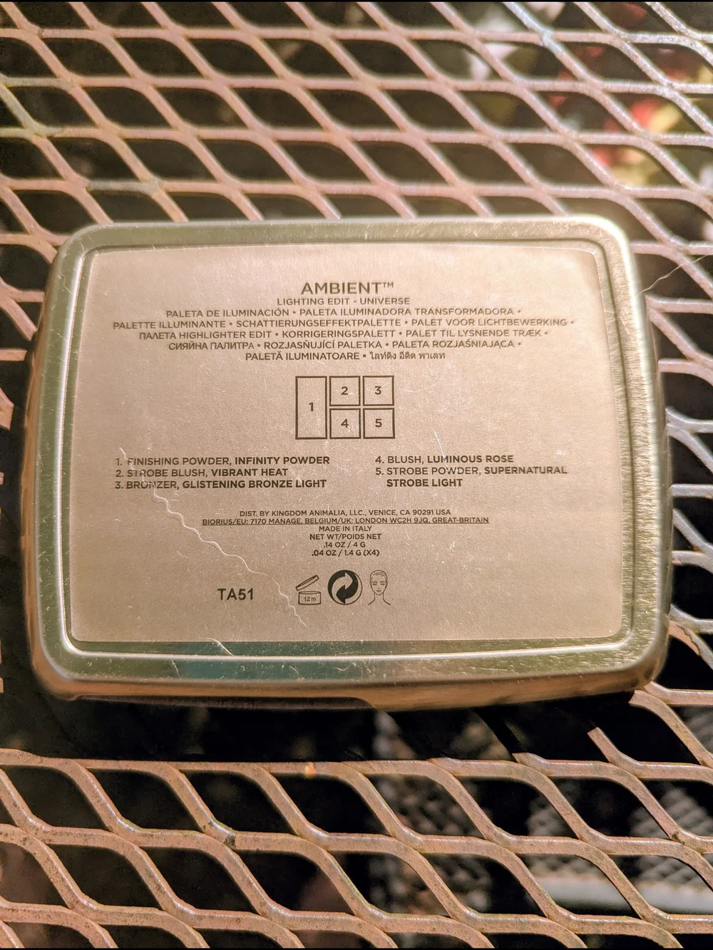 Hourglass Ambient Lighting Universe
